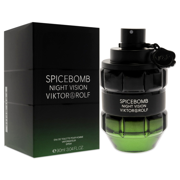 Spicebomb Night Vision by Viktor and Rolf for Men - 3.04 oz EDT Spray - Picture 3 of 4